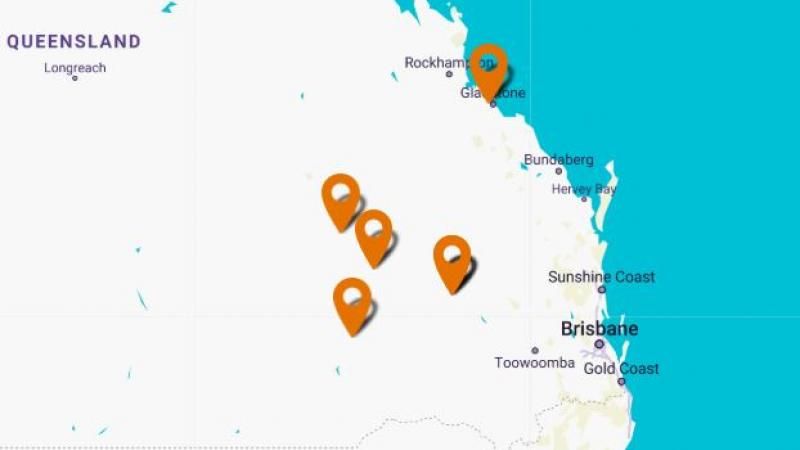 QLD Map Santos Lifts 2025 production target