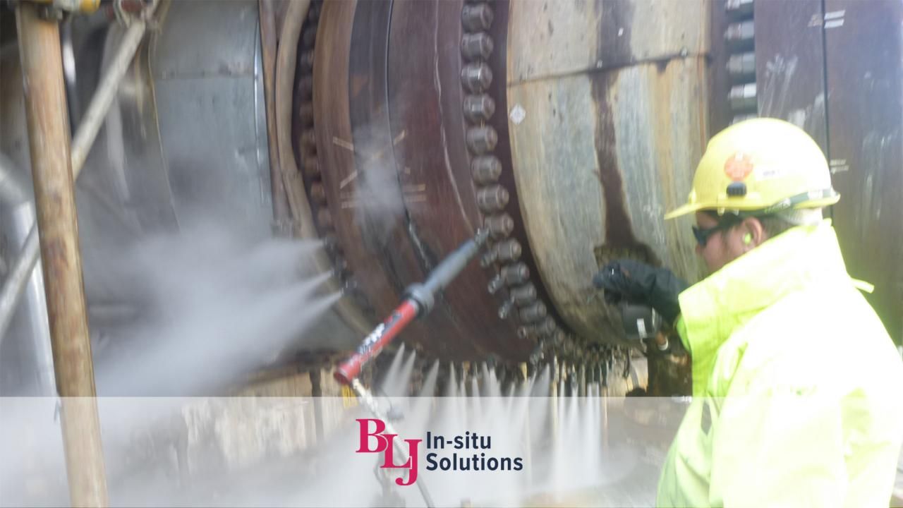 BLJ In-Situ Solutions Exchange Leak Repair Leak Sealing Onsite Machining