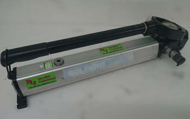 BLJ In-Situ Solutions Hydraulic Hand Pumps Machining Equipment Hire