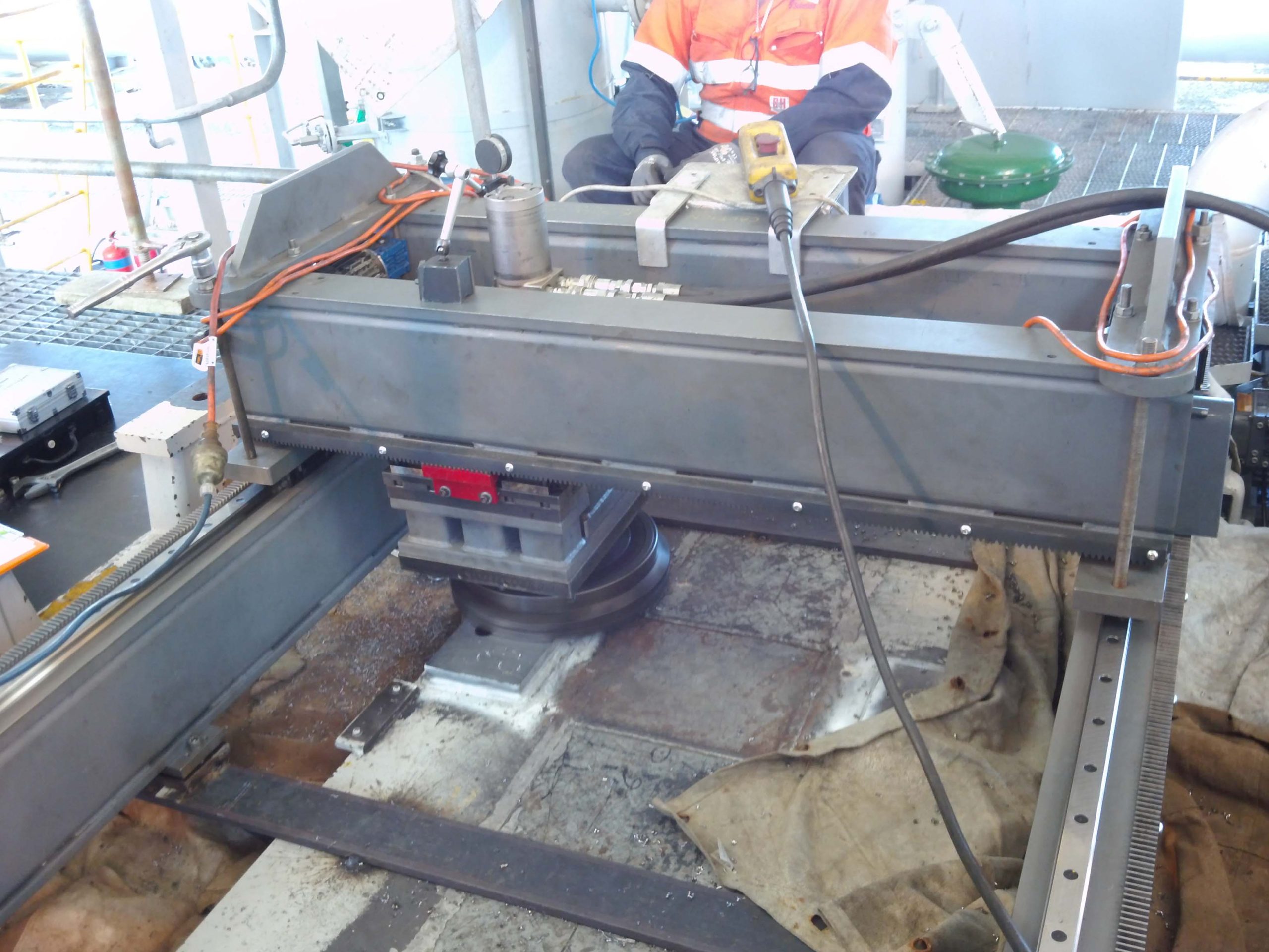 BLJ Insitu Solutions - XY Milling Machine On site maintenance in-situ maintenance