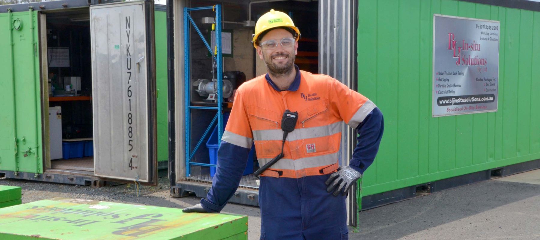 BLJ In-situ Solutions on-site maintenance and shutdown services
